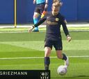 La belleza de gol de Griezmann que alucina al mundo