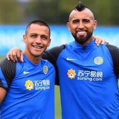 Formación probable del Inter hoy en Champions: ¿serán titulares Alexis y Vidal?