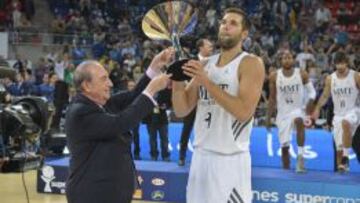 El Real Madrid fue el campeón de la Supercopa de España la pasada temporada.