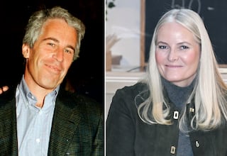 Epstein en 1997, en Florida.
OSLO, NORWAY - DECEMBER 17: Norwegian Crown Princess Mette-Marit visits Langerudhjemmet nursing home on December 17, 2025 in Oslo, Norway. (Photo by Rune Hellestad - Corbis/Corbis via Getty Images)