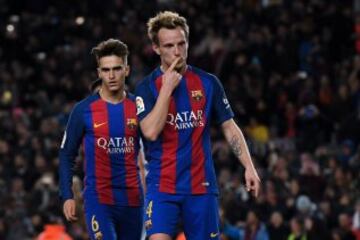 Gol 2-0 de Rakitic de penalti