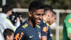 Tite: "Rodrygo te da la impresión de que jugar al fútbol es fácil"