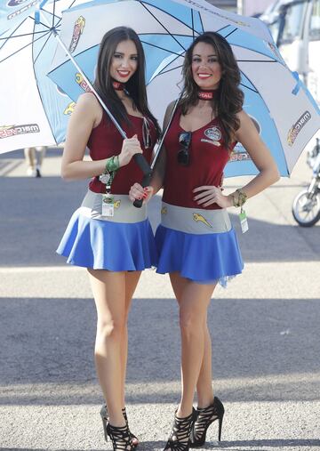 Las chicas más guapas del paddock de Cheste