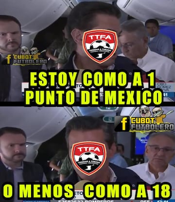 Los 30 mejores memes de la victoria de México frente a T&T