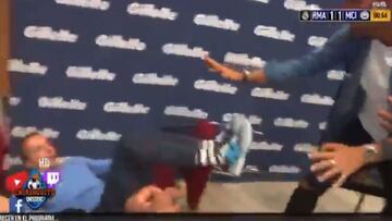 Balboa se va a celebrar el 2-1 en la cara de Soria: vean cómo acabó la escena