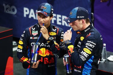 Max Verstappen aboga por Checo Pérez