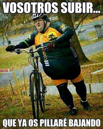 Ciclismo: los mejores memes en las redes sociales e internet