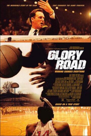 'Camino a la Gloria' (mejor película deportiva en 2006) está basada en hechos reales. El entrenador de los Texas Western Miners, Don Haskins, reclutó en 1966 a los mejores jugadores de los alrededores sin importarle su raza: por primera vez, un equipo de 