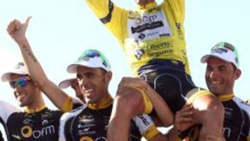 Veloso campe&oacute;n de la vuelta a Portugal.