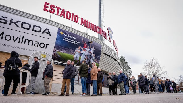 El Albacete sortea más de 2.700 derechos de entradas para el partido ante el Barça