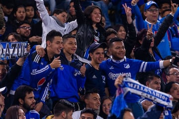 En imágenes, el triunfo de Millonarios frente a Nacional