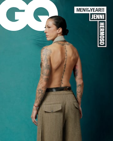 Jenni Hermoso on the front cover of GQ España.