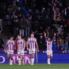 El ciclo de amarillas amenaza a seis jugadores del Real Valladolid