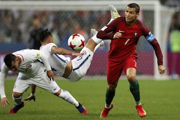 Las mejores imágenes del triunfo de la Roja ante Portugal