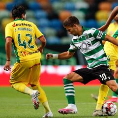Cabral salva al Sporting con un golazo de falta directa