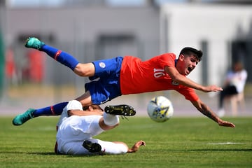 El volante chileno juega con Ponte Petra y sumó un gol en nueve partidos en la segunda división de Brasil.