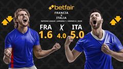 Francia vs. Italia: horario, dónde ver, pronósticos y clasificación