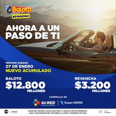 Resultados Baloto, loterías Boyacá, Cauca y más hoy: números que cayeron y ganadores | 7 de enero