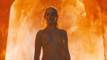 Emilia Clarke: "La que se desnuda soy yo, no una doble"