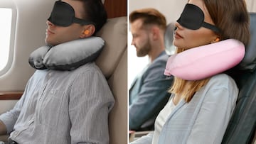 Cojín para cuello de viaje