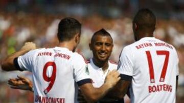 Vidal agradeció las elogiosas palabras de Lothar Mathäus.