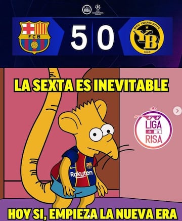 Los mejores memes de la jornada Champions