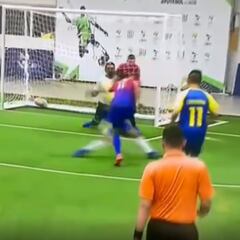 ¡El equipo chileno de fútbol ciego hizo historia ante Colombia con estos golazos!