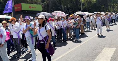 Marcha Día de la Mujer CDMX: Primeros contingentes salen de Reforma 