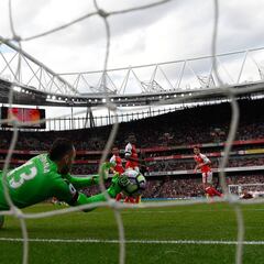David Ospina sigue invicto ante los 4 poderosos de Inglaterra