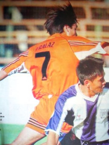 En 2002, Cobreloa vence 2-1 a Oriente Petrolero en Calama por Copa Libertadores. En ese partido jug&oacute; Patricio Galaz (en la foto), pero los dos tantos los marco el argentino Nicol&aacute;s Tagliani.