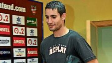 <b>RECUPERADO. </b>El delantero será titular una vez superado el esguince de rodilla.