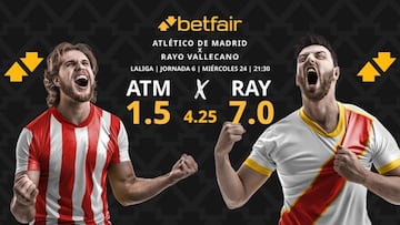 Atlético de Madrid vs. Rayo Vallecano: horario, dónde ver, pronósticos y clasificación