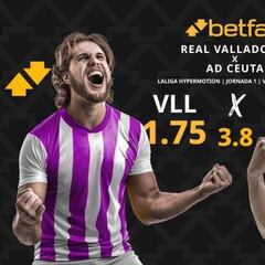 Real Valladolid vs. AD Ceuta FC: horario, dónde ver, pronósticos y clasificación