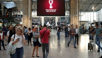 Estación Gare du Nord, París.