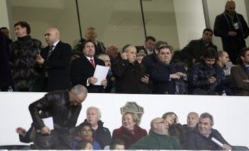 Sepulcre y Fernando Roig en el palco