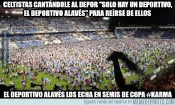 Los mejores memes del Alavés-Celta de Vigo de Copa