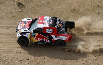 Nasser Al-Attiyah y Mathiu Baumel.