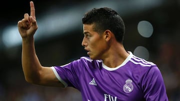 James Rodr&iacute;guez alternativa del Madrid