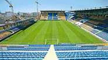 NUEVA IMAGEN. El feudo del Villarreal estrenará este sábado una nueva grada.