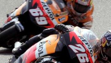 <b>PRIMERA VICTORIA.</b> La victoria de Pedrosa en China es la primera del joven piloto en la máxima categoría del motociclismo. Y no será la última.