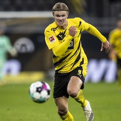 Haaland se disparó en 2020