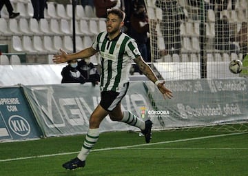 Casas celebra su gol en ese partido