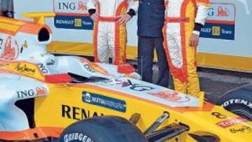 Alonso, Briatore y Piquet