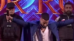 Pastor Rocha menciona a Sammis Reyes durante su rutina en el Festival de Viña del Mar y las redes estallan