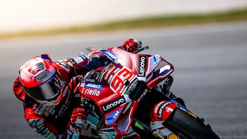 Marc Márquez con la Ducati de MotoGP 2026.
