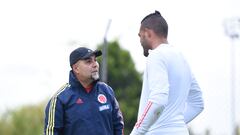 Así fue el primer día del microciclo de arqueros en la Selección Colombia.