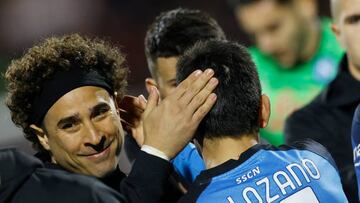 ‘Chucky’ Lozano destacó sobre Guillermo Ochoa en la Serie A