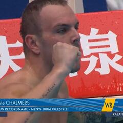 Así se bate un récord del mundo: Kyle Chalmers en los 100 metros libres