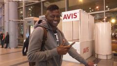 Duvier Riascos ya está en Bogotá para fichar con Millonarios