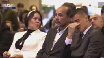 Más que emotivo: Reinier y su familia a lágrima viva con el vídeo que les puso el Madrid